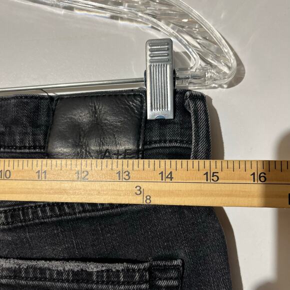 Abercrombie & Fitch Langdon Slim Stretch Black Distressed Jeans Men’s Size 29x32 - Picture 5 of 7